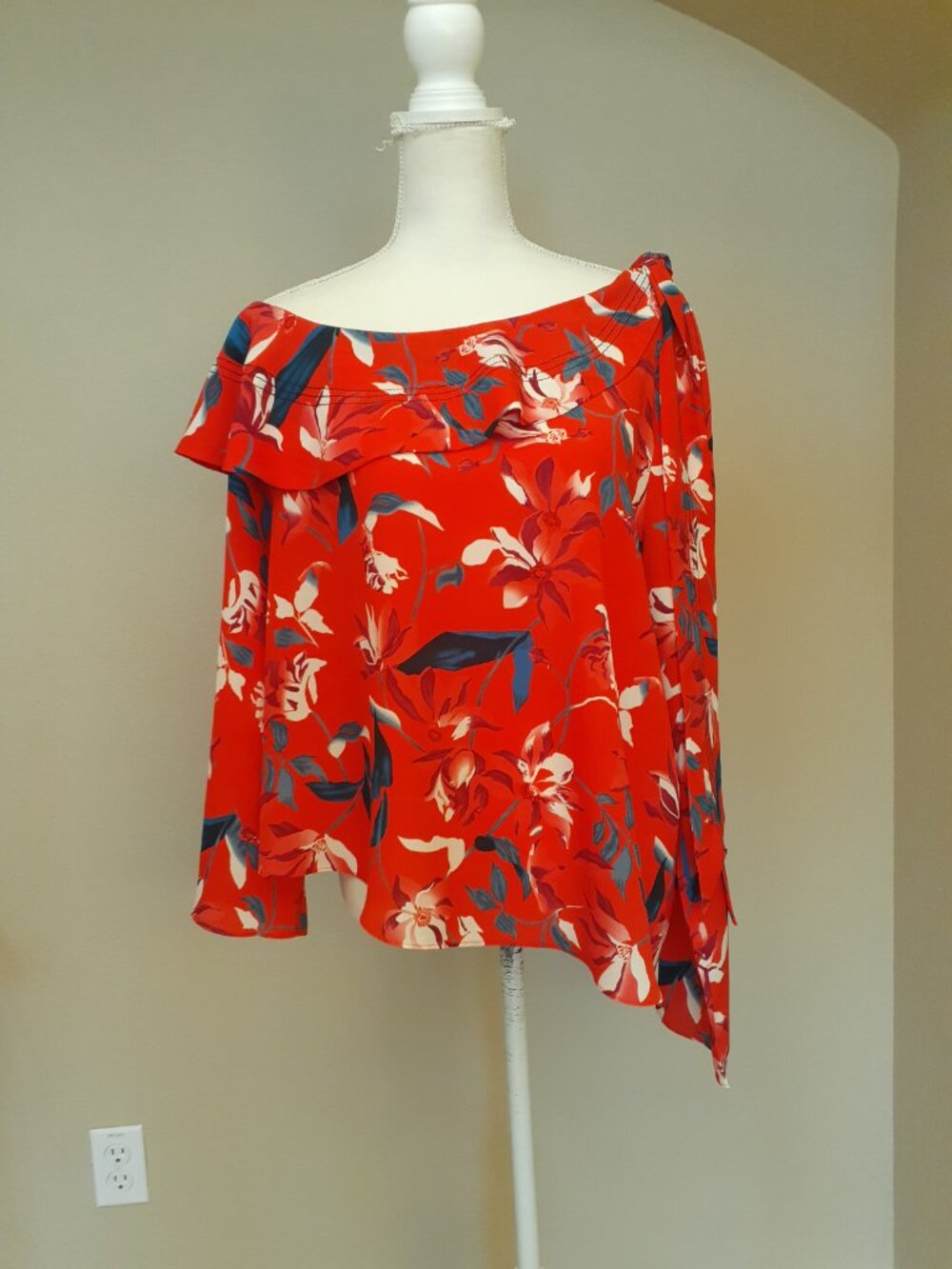 Tanya Taylor Jules Off-Shoulder Blouse